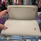 Zara Saffiano Folding Wallet On Chain