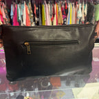 Unknown Pebbled Studded Crossbody On Chain Zip pull missing