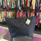 Lauren Ralph Lauren Chadwick Nylon Faux Leather Trim