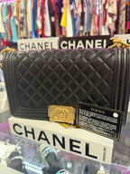 Chanel Quilted leather Boy Bag