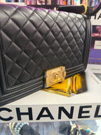 Chanel Quilted leather Boy Bag