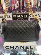 Chanel Quilted leather Boy Bag