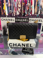 Chanel Quilted leather Boy Bag