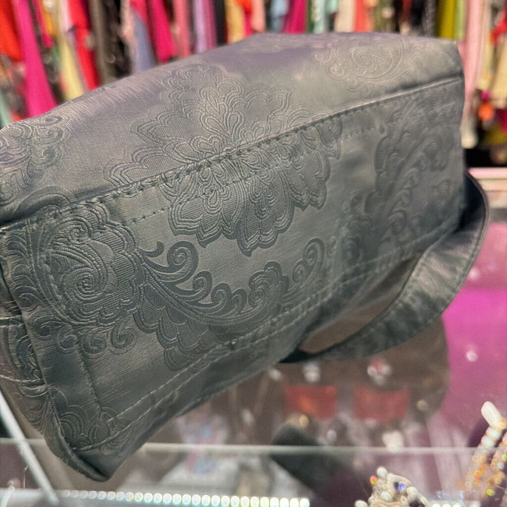 Unknown Genuine Leather Embossed Floral Design From Mexico