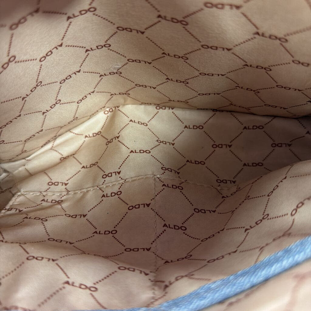 Aldo DEnim Chain Thru Flap Shoulder/Crossbody