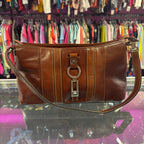 Etienne Aigner Vintage Leather Baguette Shoulder Bag