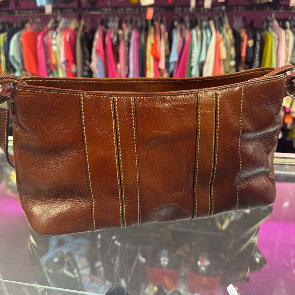 Etienne Aigner Vintage Leather Baguette Shoulder Bag