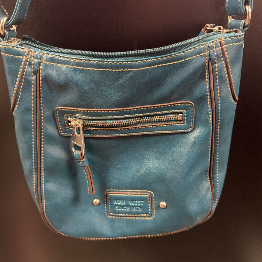 Nine West Teal Crossbody