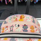 Loungefly Disney Cats & Dogs Mini Backpack Pink Stripe Lady Tramo/101
