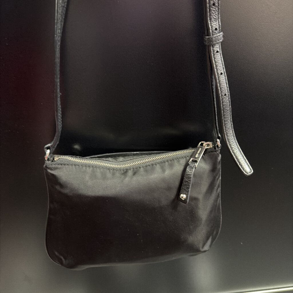 Michael Kors Nylon Leather Trim Jet Set Charm East West Crossbody