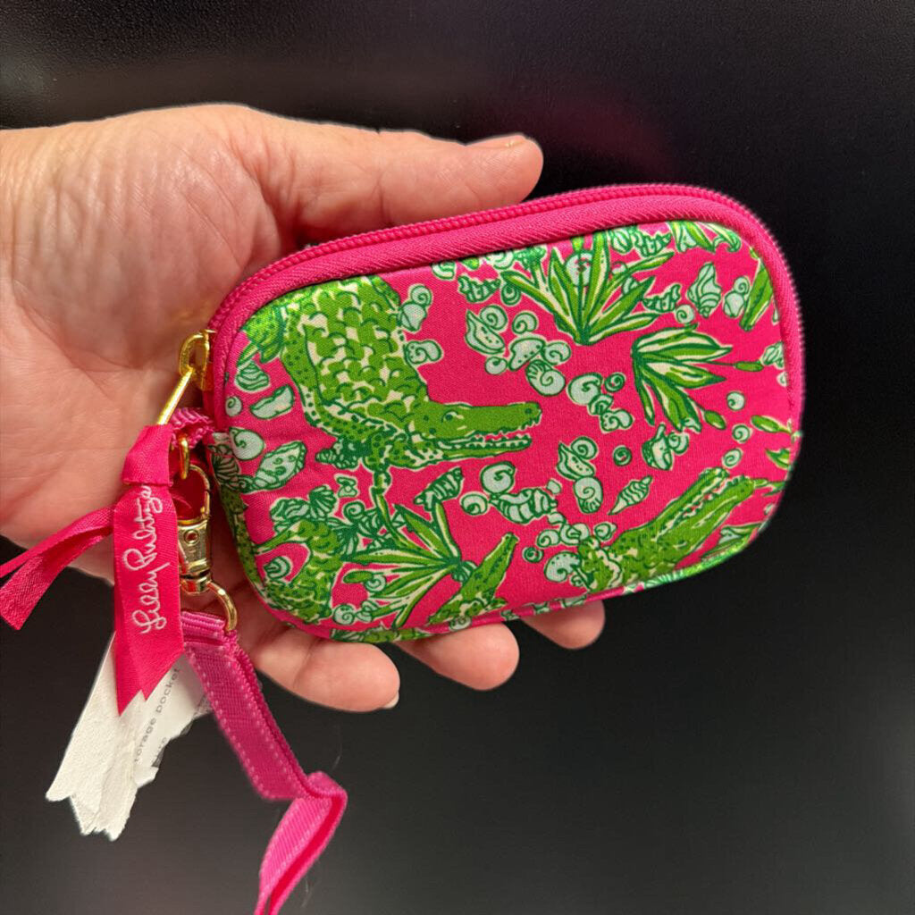 LILLY PULITZER PASILEY WRISTLET ID WALLET