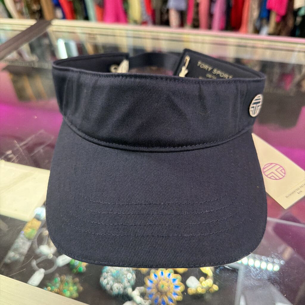 Tory Burch Sport Navy Visor