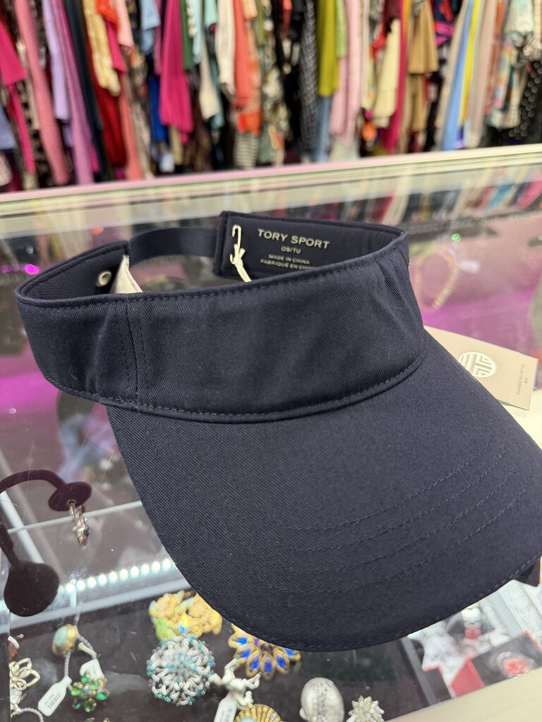 Tory Burch Sport Navy Visor