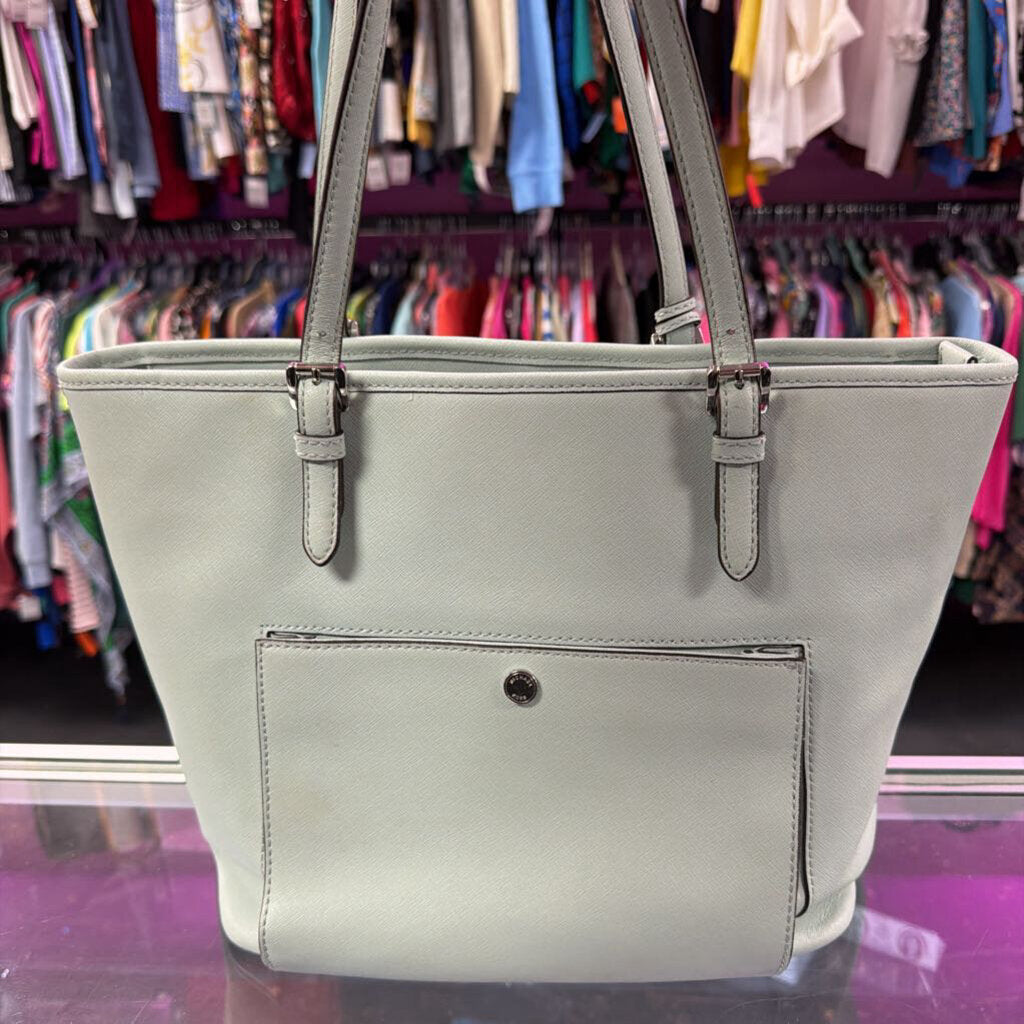 Michael Kors Jet Set Medium Snap Pocket Zip Close Tote