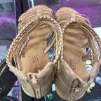 6 Rachel Zoe Gladiator Braided Iridescent Sandal