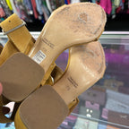 7.5 Firenze.Studio Suede Ankle Strap Heel