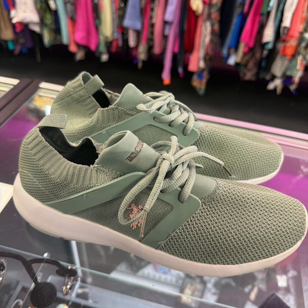 10 US Polo Assn Mesh Lace Up Sneaker