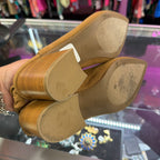 8 C Comfort Pointed Elastic Back Block Heel