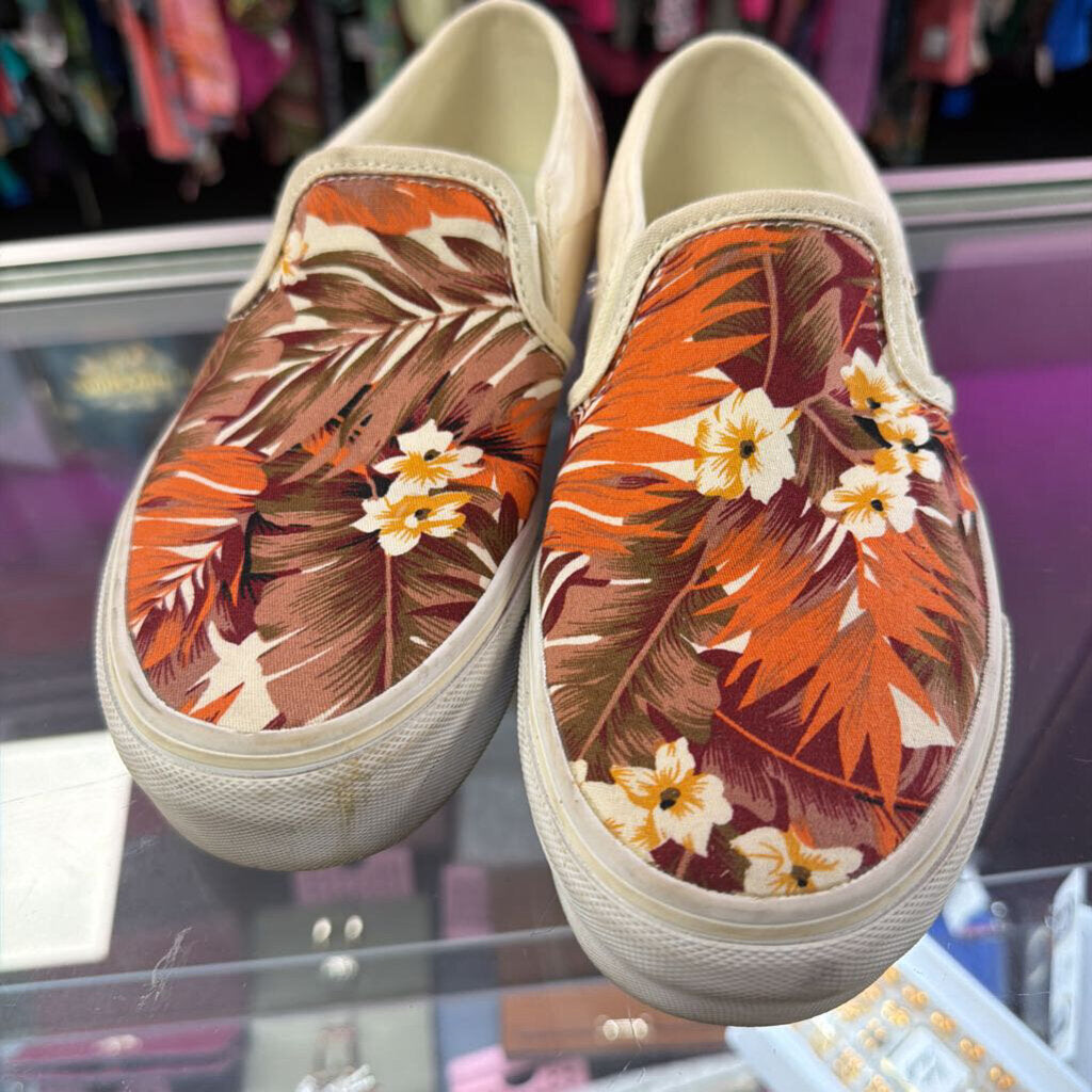 6 Vans Asher Platform Sneakers Tropical Print