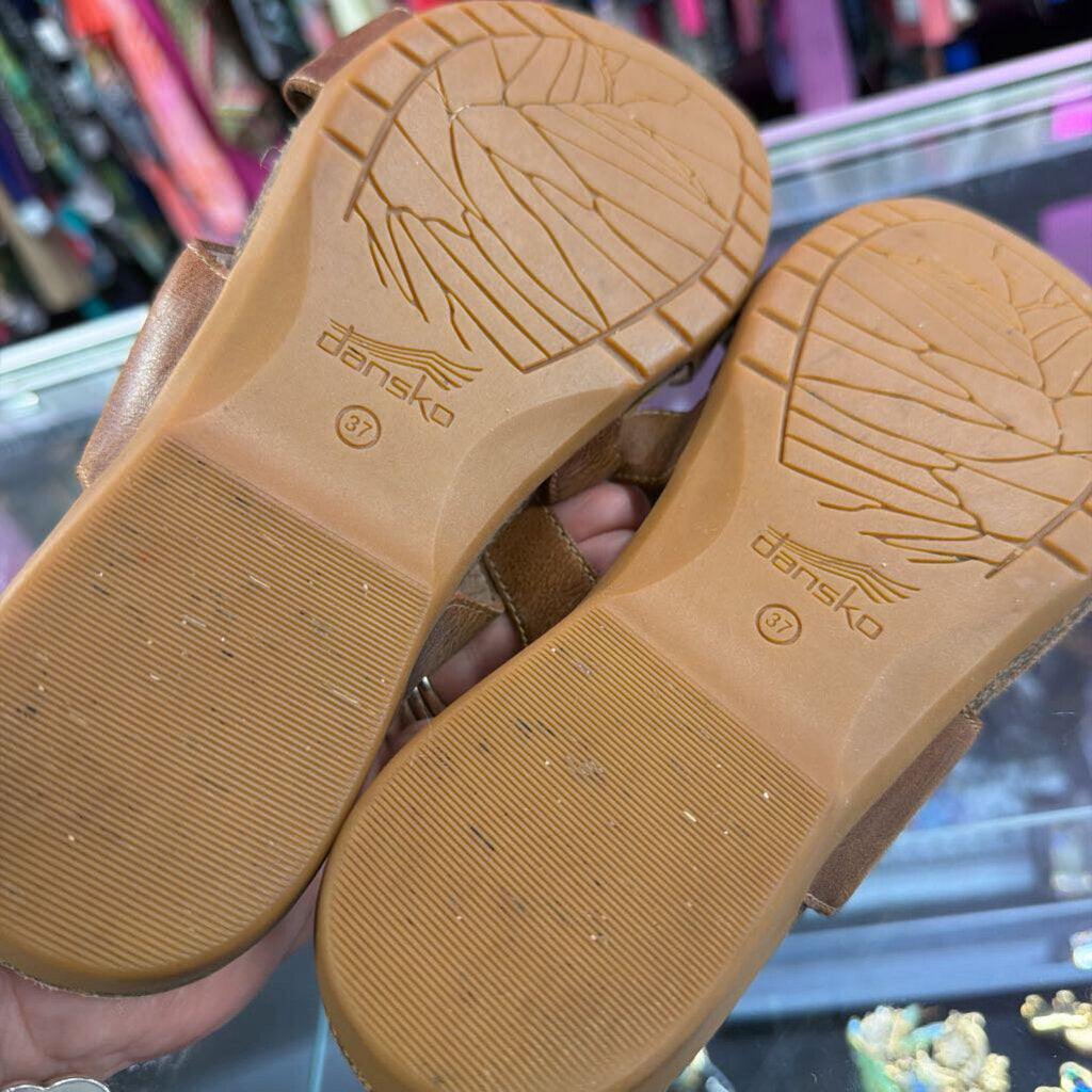 6/37 Dansko Rosie Dbl Buckle Slide On