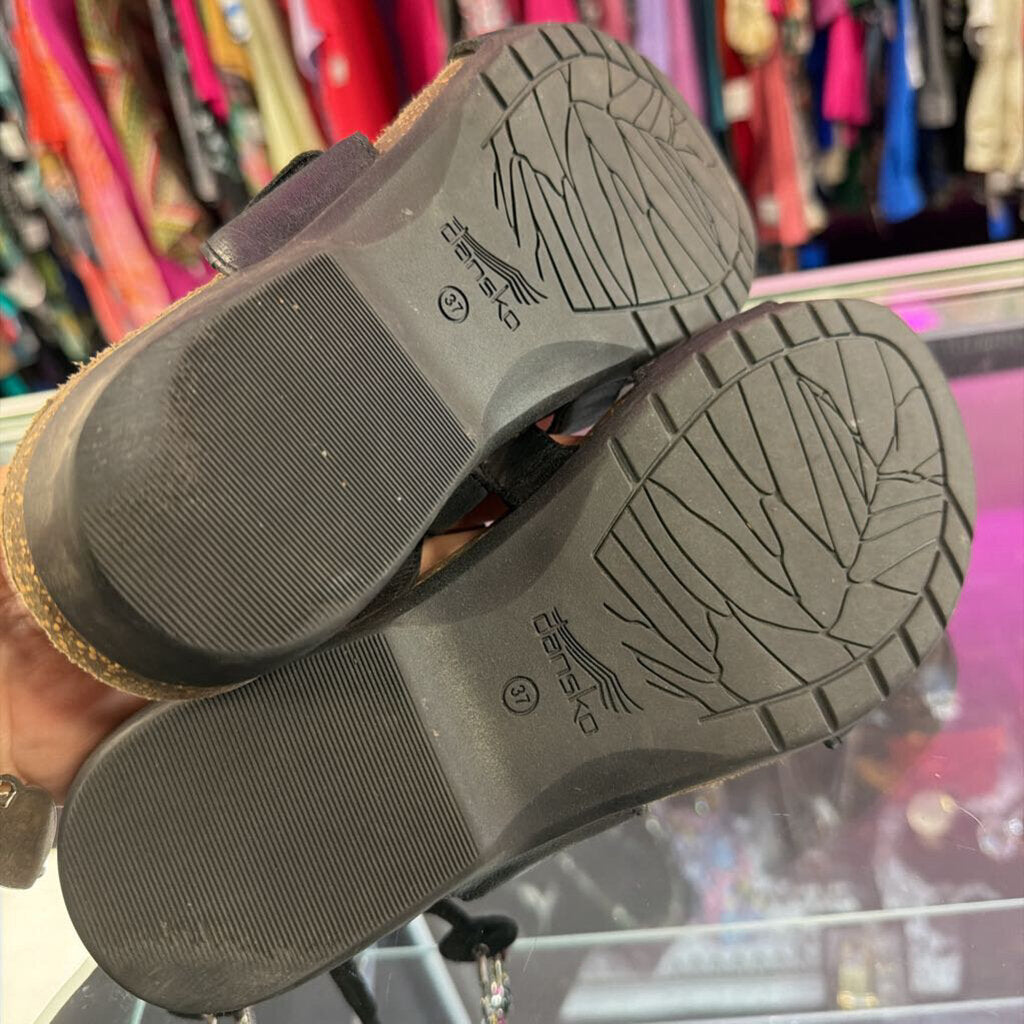 6/37 Dansko Rosie Dbl Buckle Slide On
