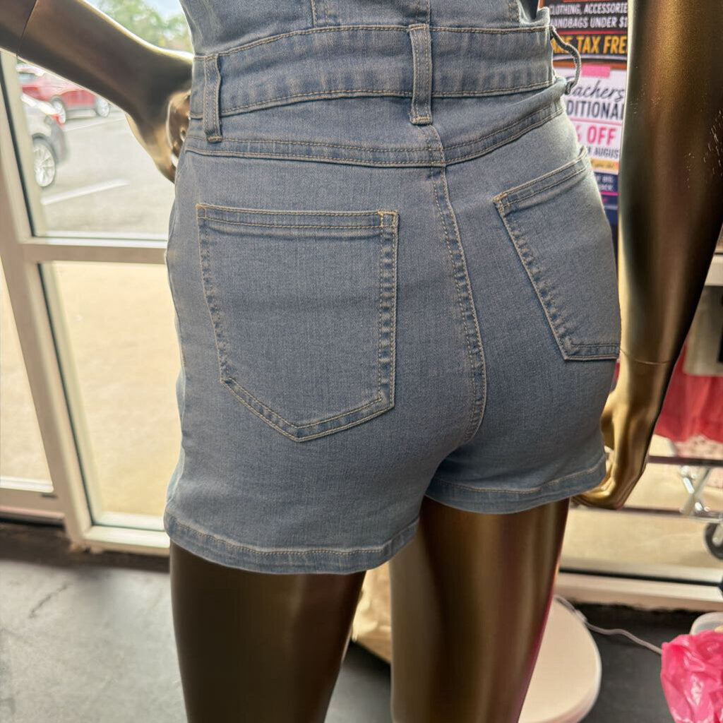 XS BabyBoo BF Denim Romper