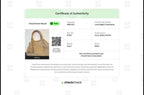 Gucci Canvas Handbag Leather Trim 211944 493498