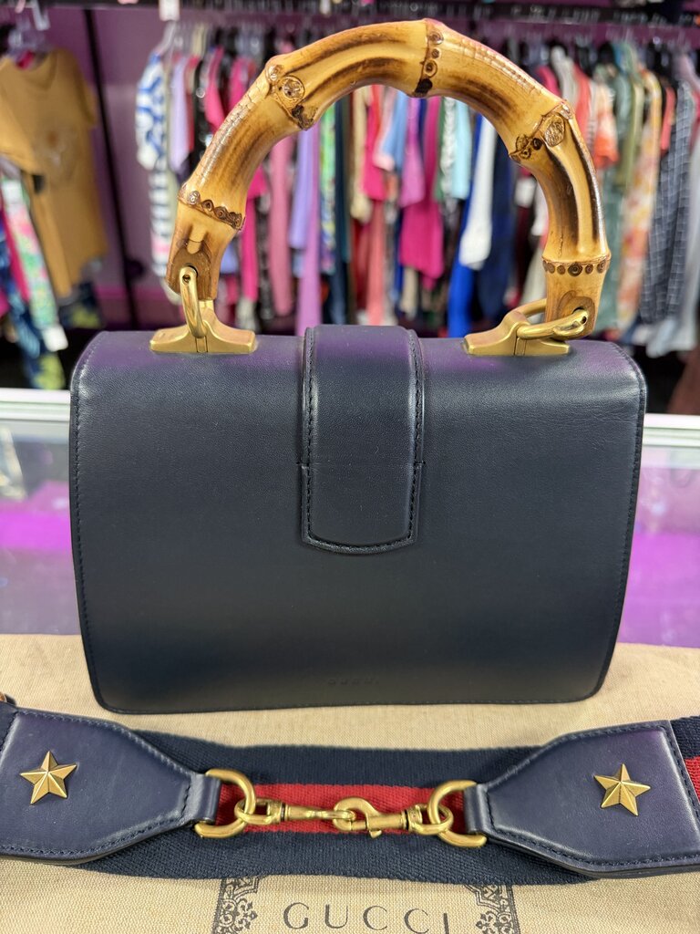 Gucci Dionysus Bamboo Top Handle Tri-Color Color Leather Bag