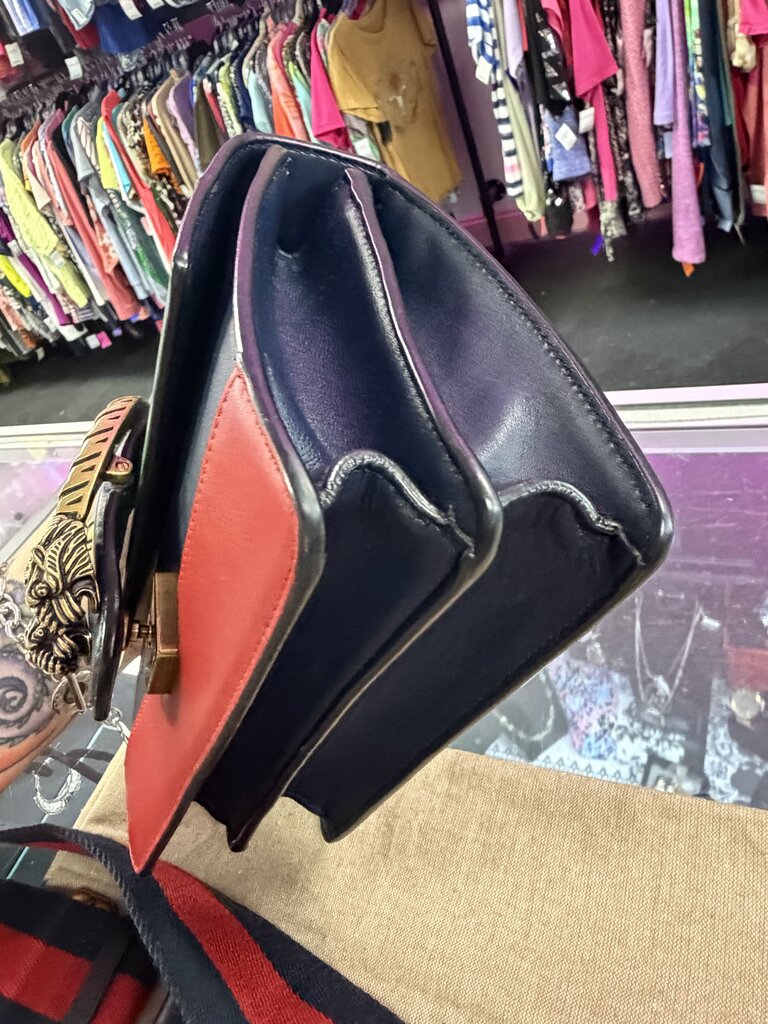 Gucci Dionysus Bamboo Top Handle Tri-Color Color Leather Bag