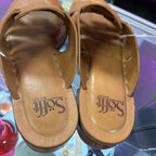 9 Sofft Leather Almeda Woven Sandal