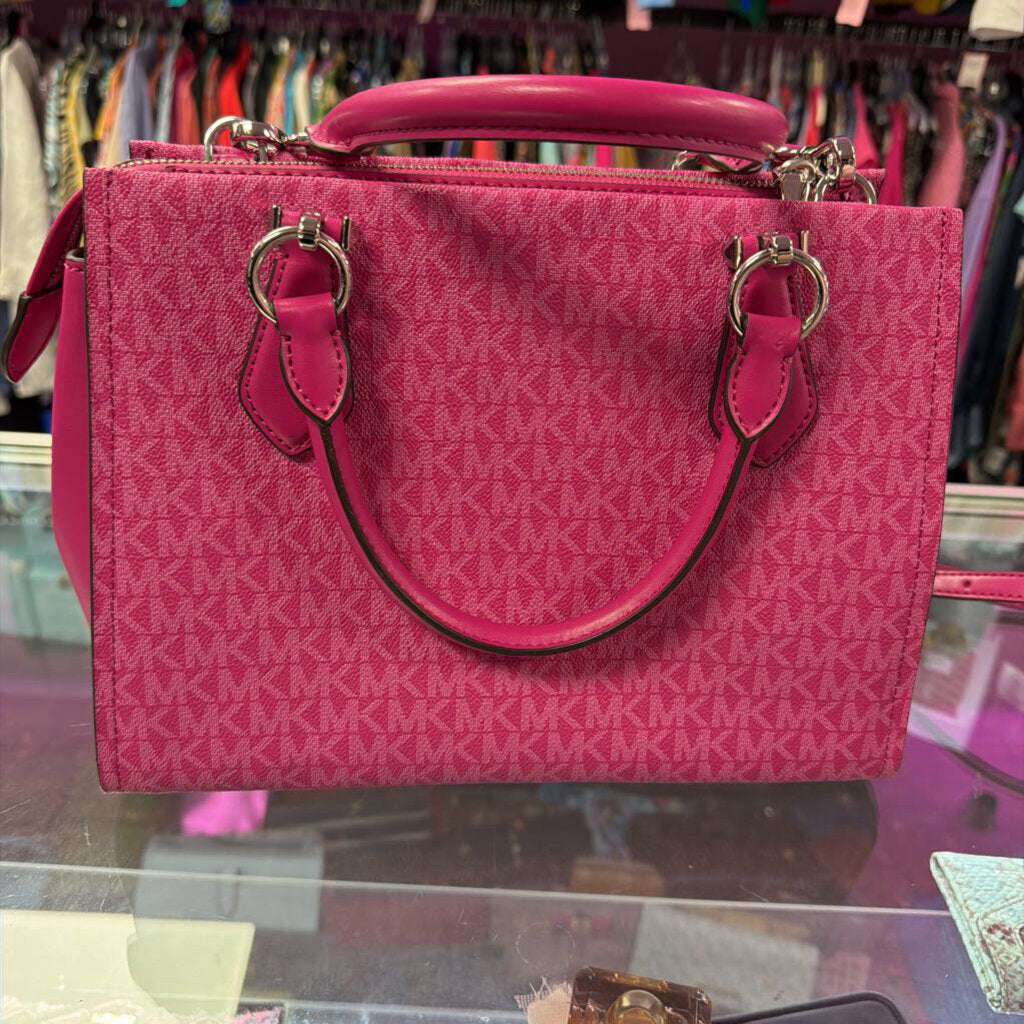 Michael Kors Sheila Medium Signature Logo Satchel