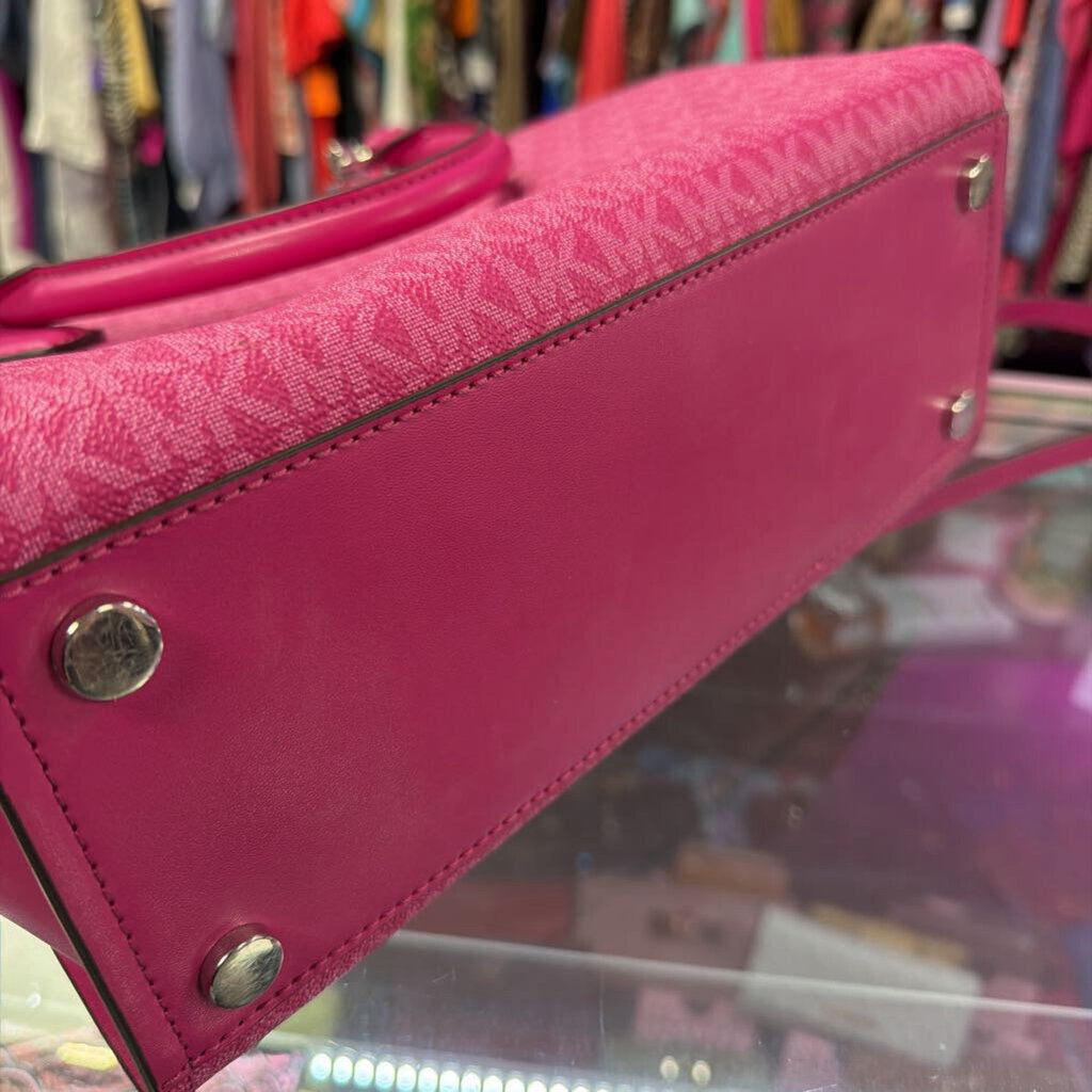 Michael Kors Sheila Medium Signature Logo Satchel