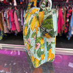 Vera Bradley Lemon Groove pattern Travel Cooler