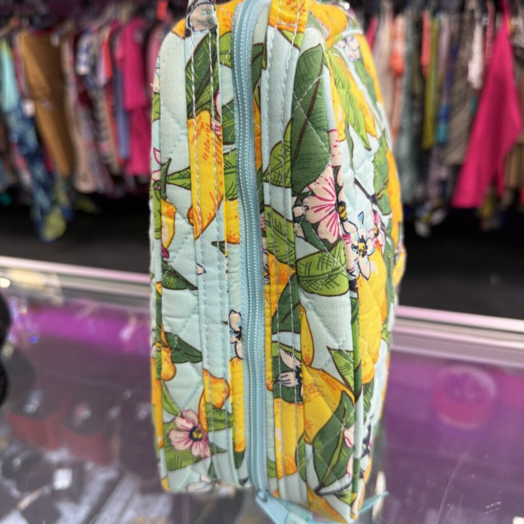 Vera Bradley Lemon Groove pattern Travel Cooler