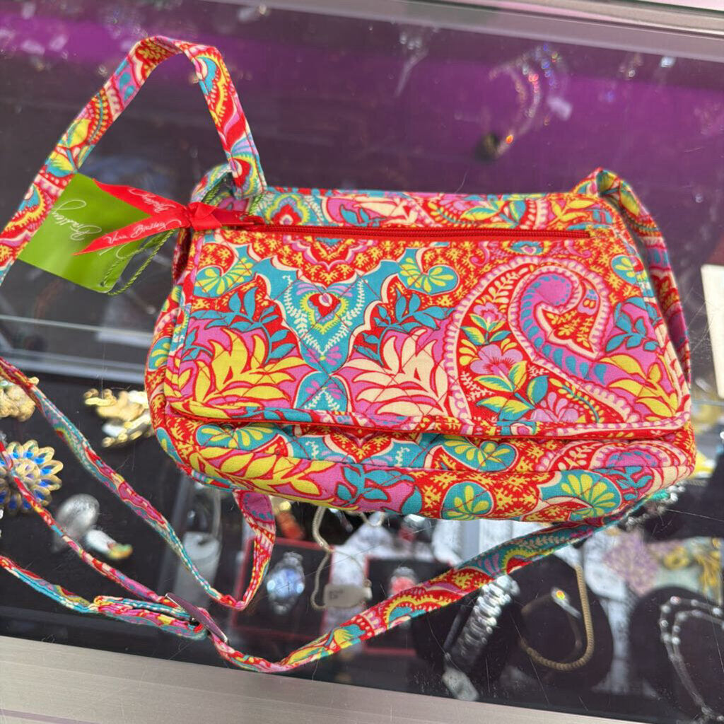 Vera Bradley Petite Crossbody in Paisley Paradise