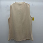 XS Button Front Ribbed Vest Top