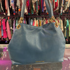 Michael Kors Raven Pebbled Leather Shoulder Bag