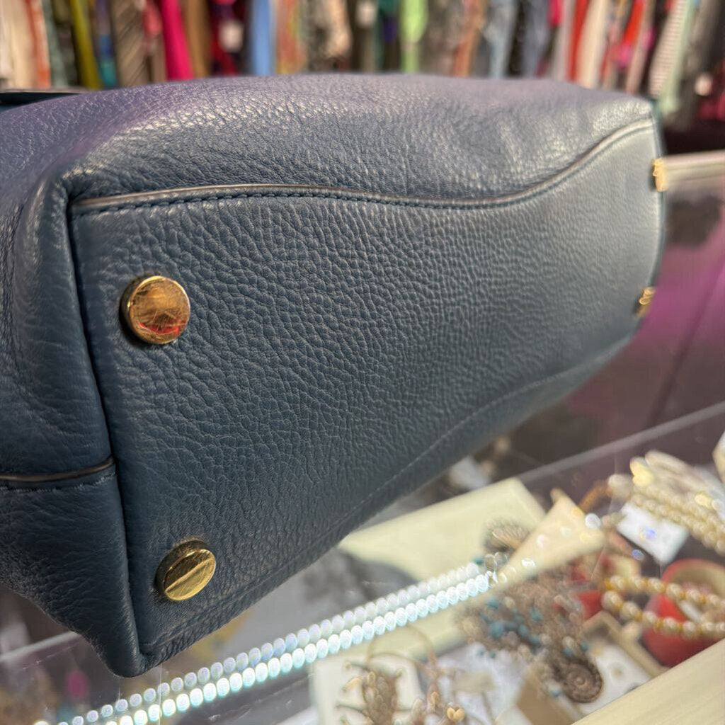 Michael Kors Raven Pebbled Leather Shoulder Bag