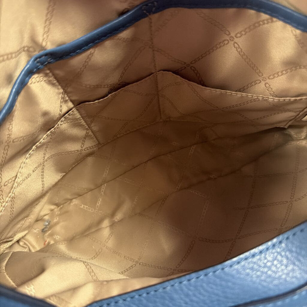 Michael Kors Raven Pebbled Leather Shoulder Bag