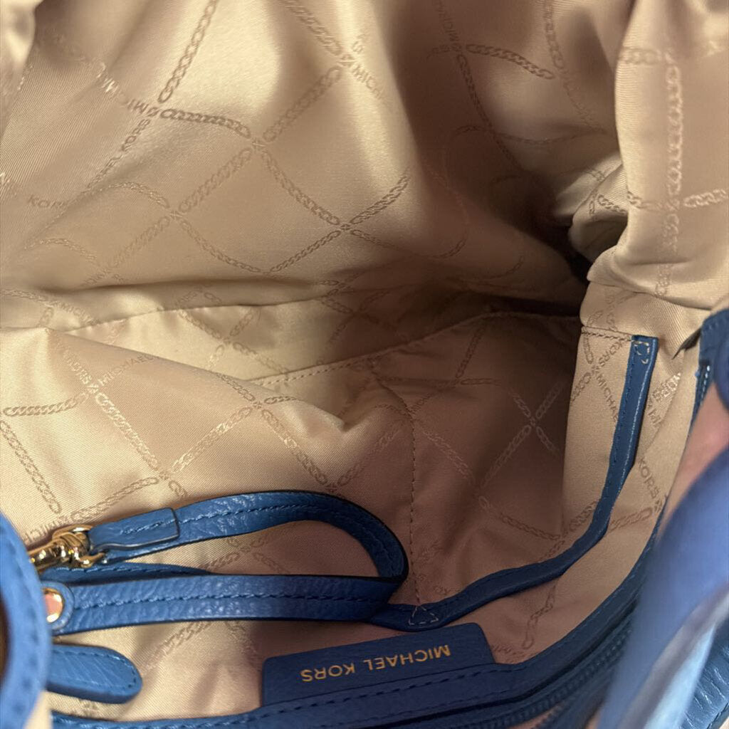 Michael Kors Raven Pebbled Leather Shoulder Bag