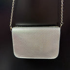 Unknown Mirrored Silver Mini Crossbody