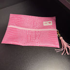 Makeup Junkie Bags Reptile Print Bag