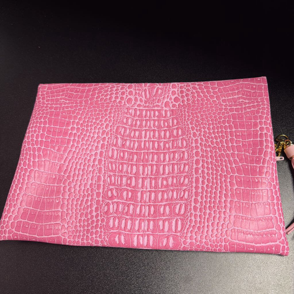 Makeup Junkie Bags Reptile Print Bag