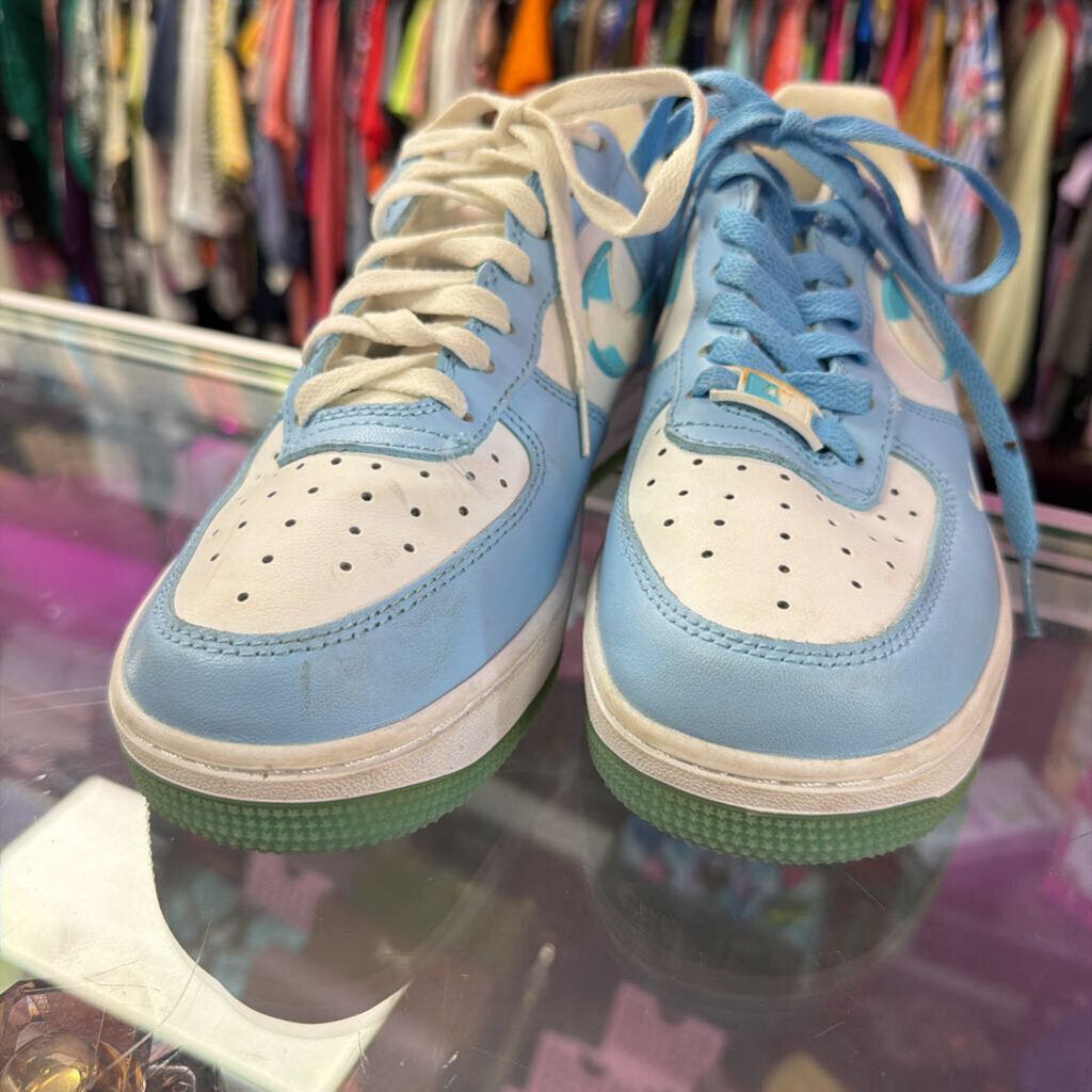 8 Nike Airforce 1 07'LX Naill Art Celestine Blue