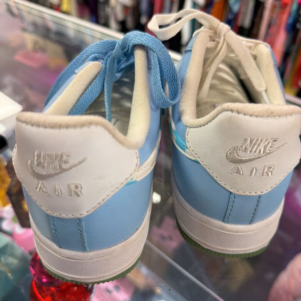 8 Nike Airforce 1 07'LX Naill Art Celestine Blue