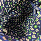 Vera Bradley Shoulder Bag Mediterranean Blue Floral Paisley