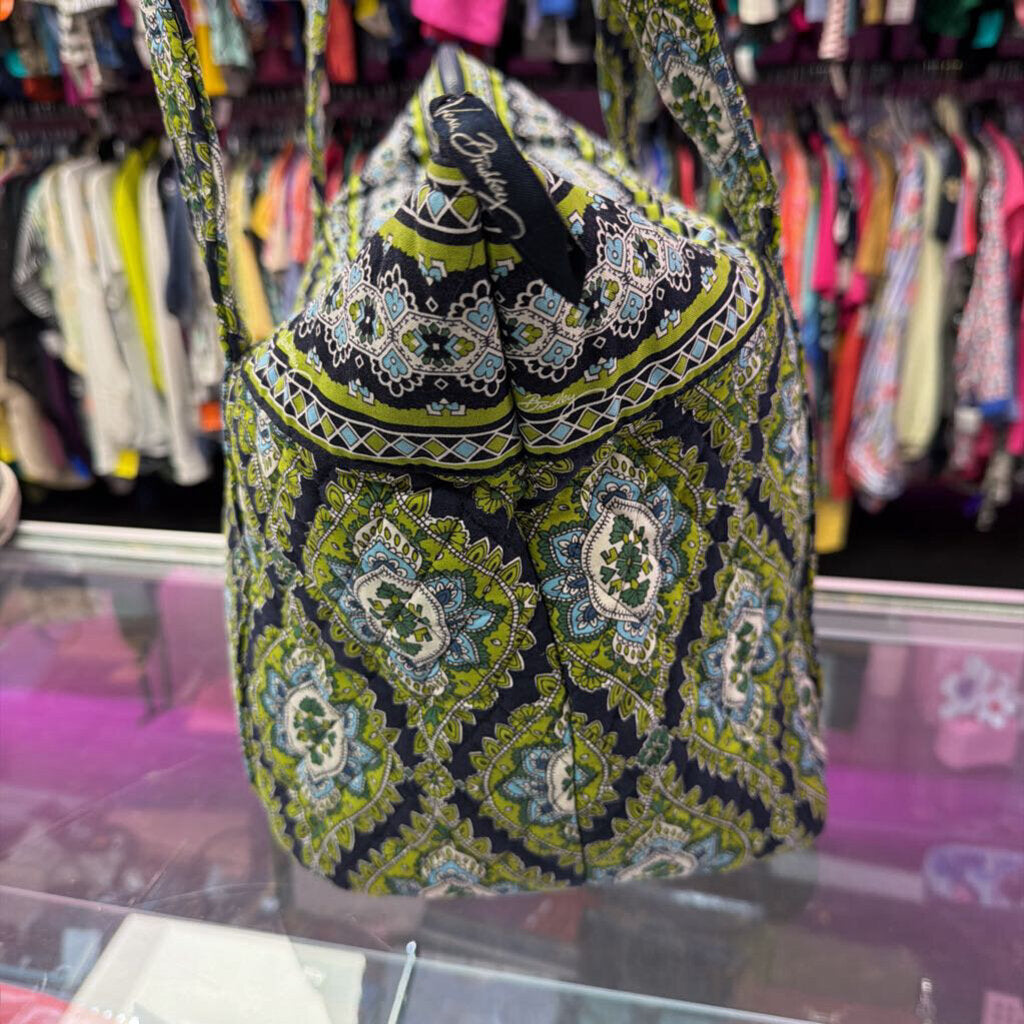 Vera Bradley Quilted Large Tote In Cambridge Retired