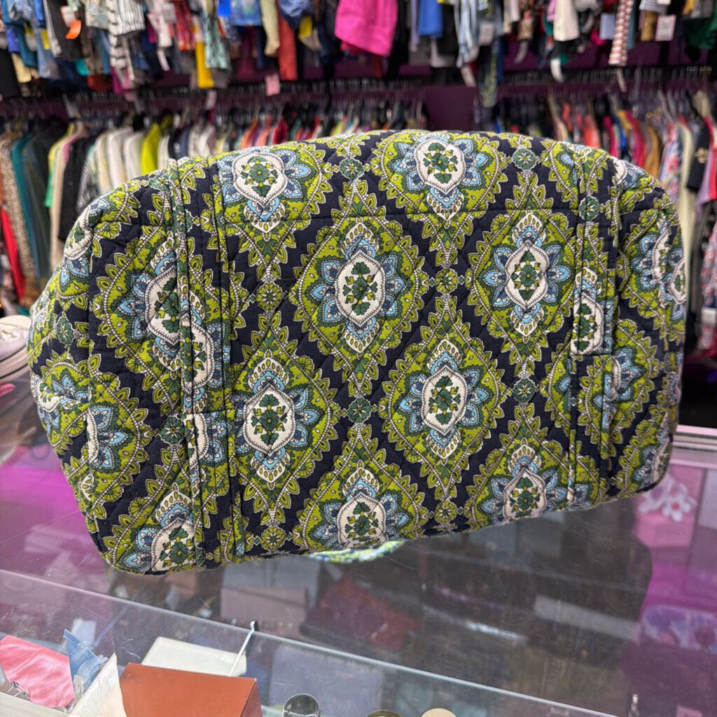Vera Bradley Quilted Large Tote In Cambridge Retired