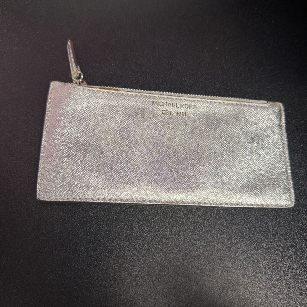 Michael Kors Metallic Slim Pouch