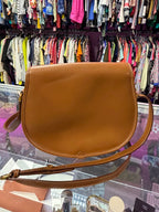Gucci Micro GG Supreme Smooth Leather Flap Crossbody